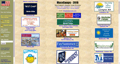 Desktop Screenshot of masscamps.com